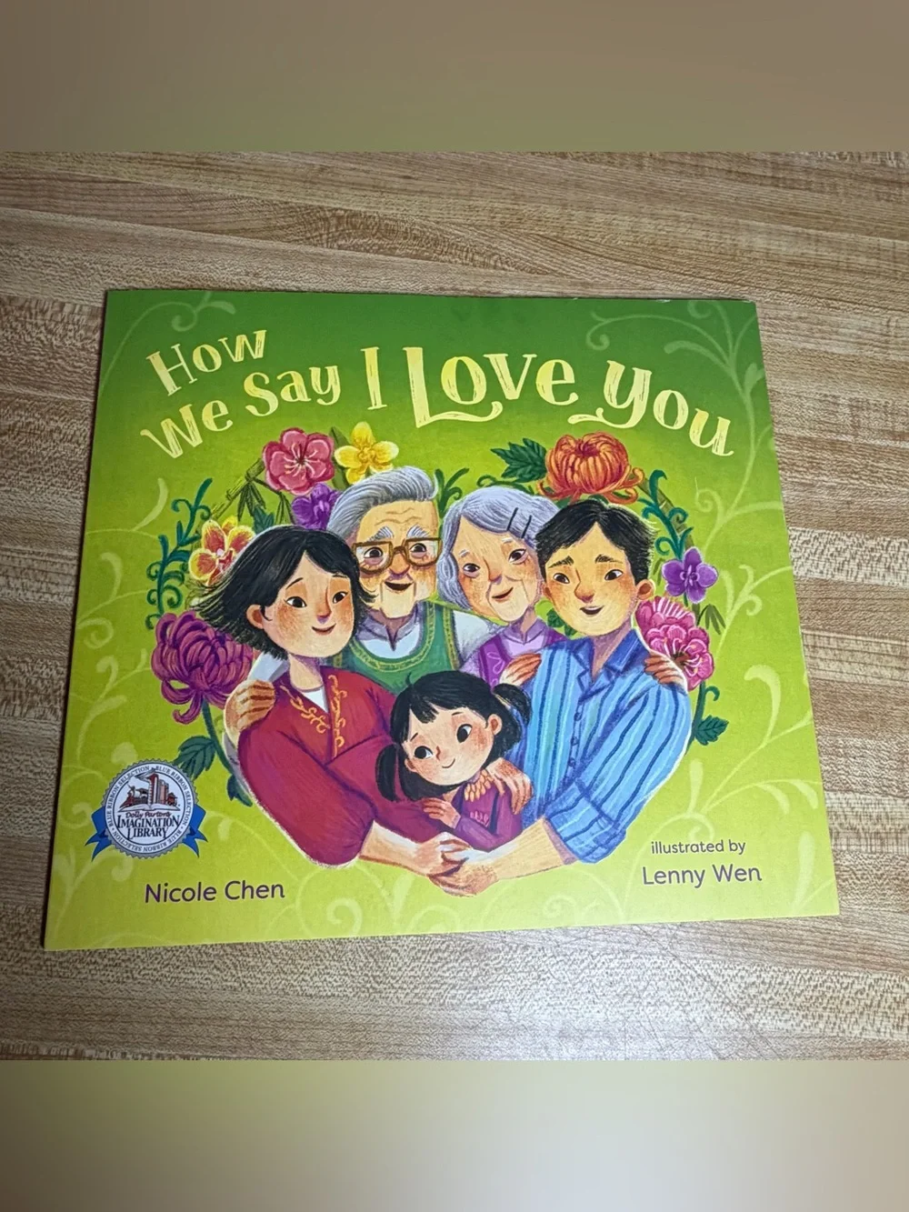 How We Say I Love You by Nicole Chen children's book 2022